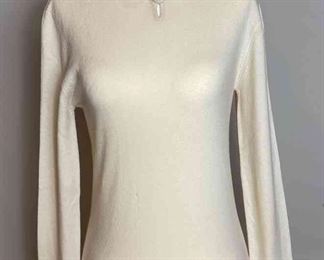 CHANEL No. 5 Cashmere Sweater