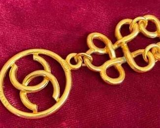 CHANEL Bracelet 93P Gold