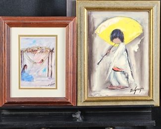 Hand Signed Lithograph By De Grazia in 1966 (Piccolo Pete) (Lot #27)&nbsp;Ettore "Ted" DeGrazia&nbsp;