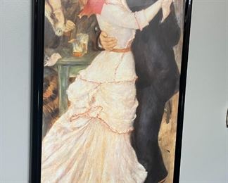 "Dance at Bougival" by Pierre-Auguste Renoir Print