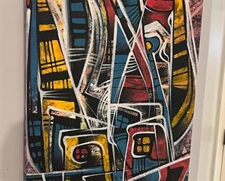 Simeon Gonzales Art Signed