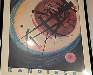 "Bright Oval" by Wassily Kandinsky Poster