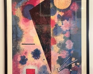 Wassily Kandinsky Multicolored Resonance C