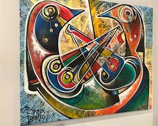 Simeon Gonzales Art Signed