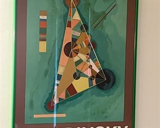 1960 Wassily Kandinsky Bauhaus Poster