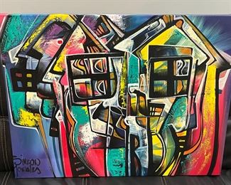 Simeon Gonzales Art Signed