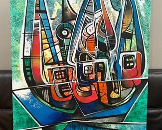 Simeon Gonzales Art Signed