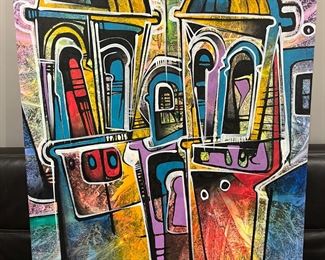 Simeon Gonzales Art Signed