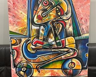 Simeon Gonzales Art Signed