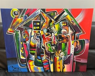 Simeon Gonzales Art Signed