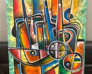 Simeon Gonzales Art Signed