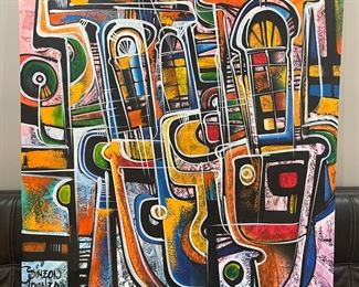 Simeon Gonzales Art Signed