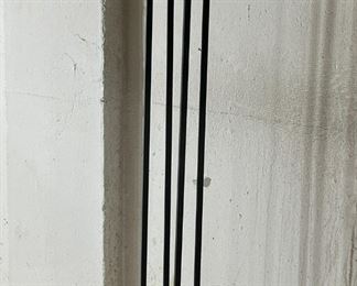 Vintage Metal and Brass Lamp