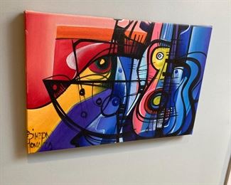 Simeon Gonzales Art Signed