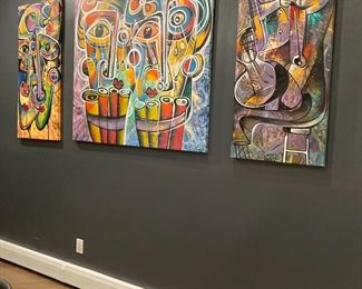 Simeon Gonzales Art Signed