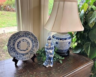 Additional blue & white selections