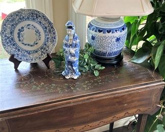 Antique drop-leaf table