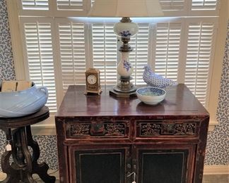 Asian style side table