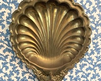 Another brass sconce