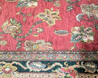 Large rug - 9 feet 9 inches x 13 feet 9 inches