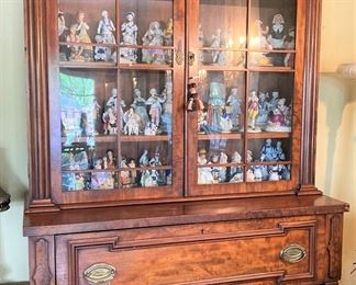 Antique display cabinet/secretary