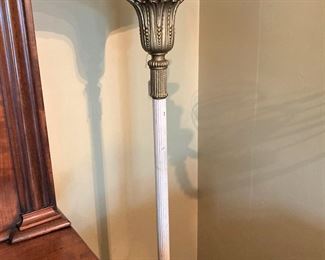 One of several floor lamps