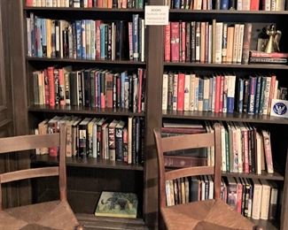 There are over 1000 books in this home.