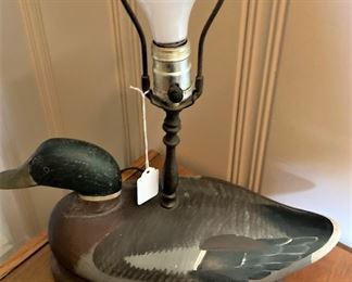 Duck lamp (no shade)