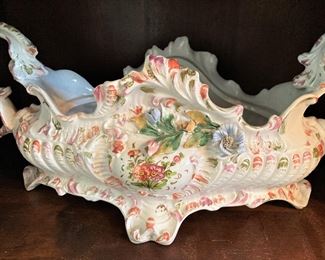 Hand-painted vintage bowl