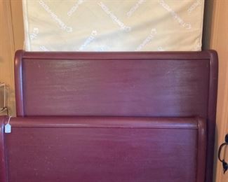 Twin bed headboard and footboard