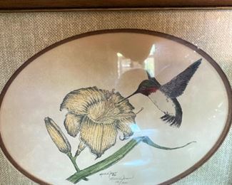Hummingbird art
