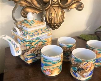 Asian tea set