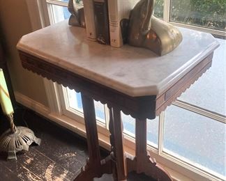 Marble top table