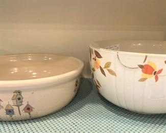 Right: Hall vintage bowl