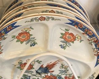 Divided plates - Woods & Sons - England
