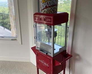 Unique little popcorn machine only used once