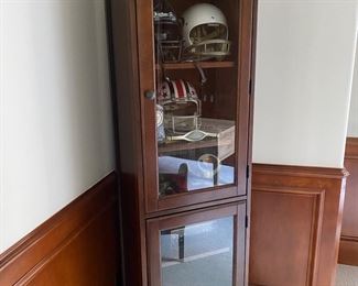 Small curio cabinet or display case not contents 