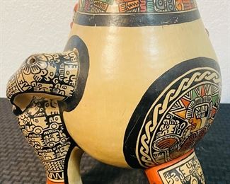 6	$150 	
"Mexican pottery 12 1/2 x 13 unmarked, some losses "		