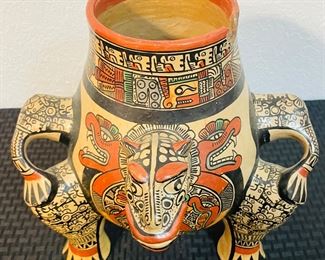 6	$150 	
"Mexican pottery 12 1/2 x 13 unmarked, some losses "		