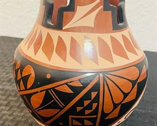 11	$90 	
G.Sandia Jemez 6x6 Pottery New Mexico 