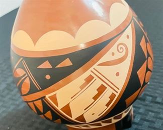 11	$90 	
G.Sandia Jemez 6x6 Pottery New Mexico 