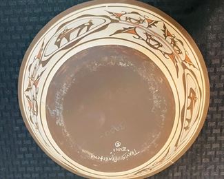 14	$375 	"
Zuni Pottery signed Travis Penketewa, 12Wx 5 1/2T "