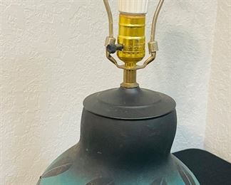 13	$140 	
Gourd painted with rabbits lamp V.Cobia	