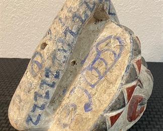 18	$150 	
African wood mask		