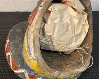 18	$150 	
African wood mask		