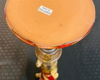 17	$150 	-24x10 & 17x10
"Set of 2 Donk, Oakland glazed pottery candlesticks "