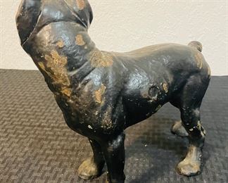 20	$90 	
Vintage bull dog door stopper 