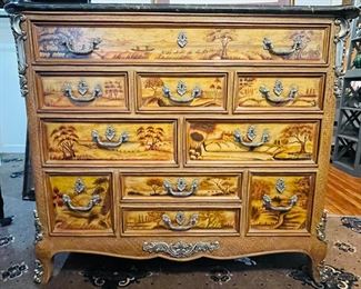 25	$1,095 - 50x21x43
Thomasville Hemingway chest drawers Chinoiserie 