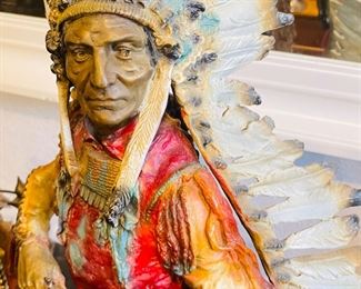 30	$490 	
Indian bronze signed After Carl Kauba (1865) Austria 34x16	