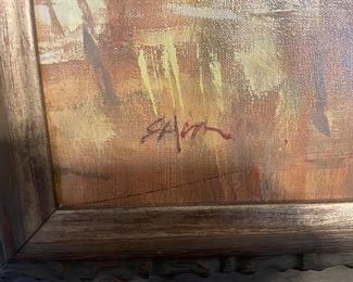 35B -$250  Large Modern landscape 